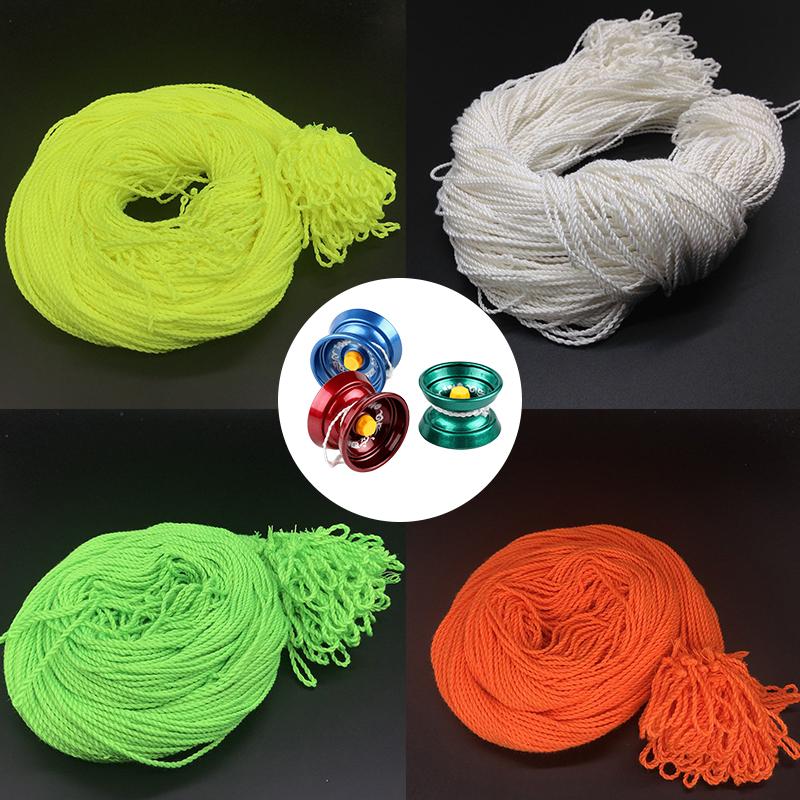 20pcs/Pack Muti-Color YoYo String Rope 105cm Length Polyester Cotton Rope Replacement Accessories Professional Practice Prop ZYF