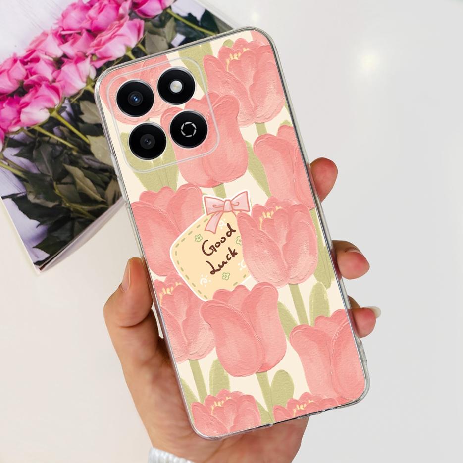 For Honor X7C 5G Case ALT-NX1 Cute Panda Cartoon Painted Cover Soft Slim Phone Case For Honor X7C X 7c HonorX7C 4G Fundas Bumper