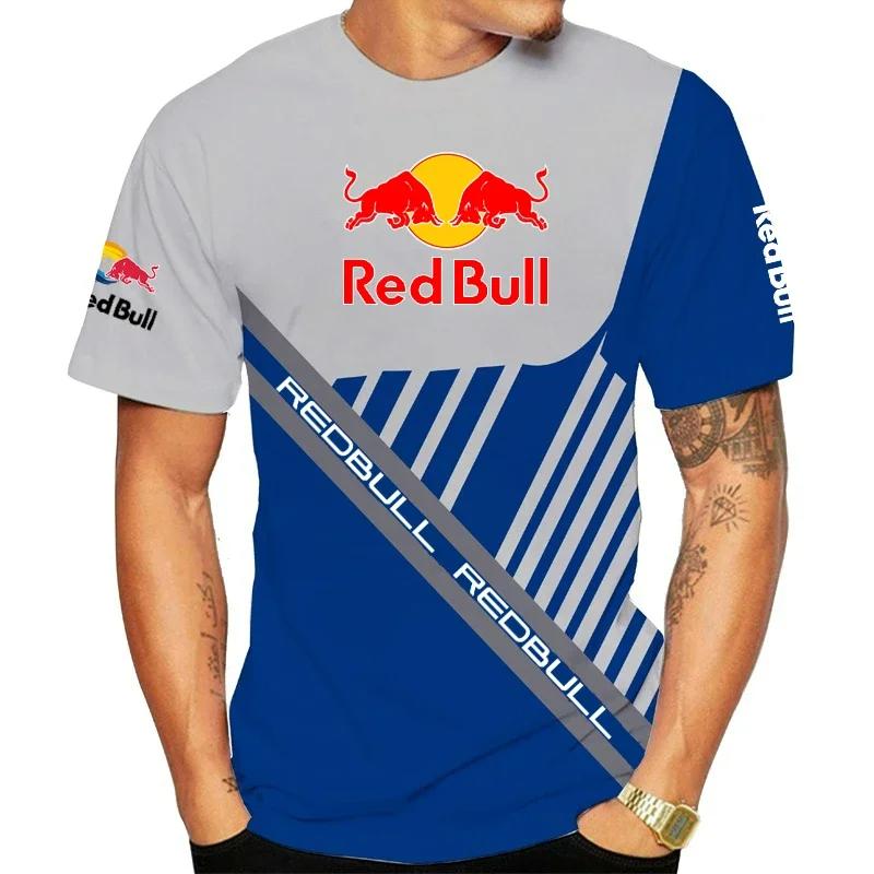 Red Bull Racing Team Bekleidung F1 Formelrennen T-Shirt Herren Motorrad Off-Road Fahren Trainingsshirt