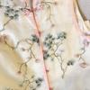 2024 Summer Women's Retro Chinese Style Embroidered Frog Button Sleeveless Vest