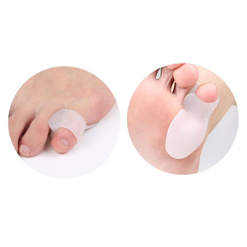 1 Pair Of Toe Orthotics Protector Interphalangeal Separator Foot Care Tools