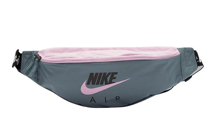 Полиэстеровая сумка-пояс Nike Crossbody Regular Унисекс Светло-серая CW9263-031