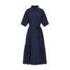 SELLY'S String Shirt Collar Dress_I6B-Cop043