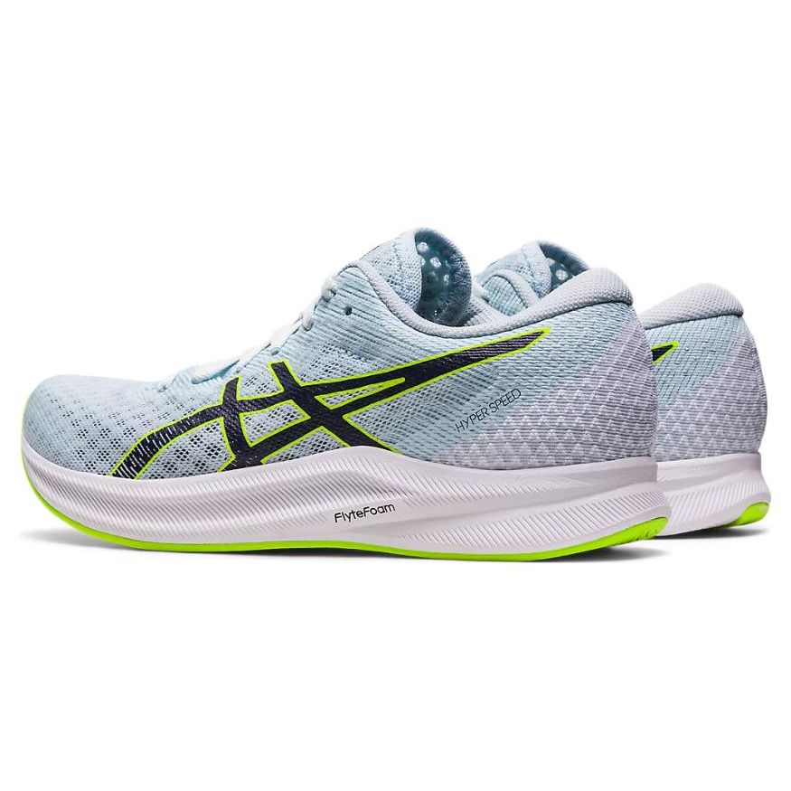 Asics Hyper Speed 2 Running Shoes Women Sneakers Blue Black Green 1012B321-402