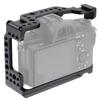 Camera Cage Aluminum Alloy Video Cage Replacement for Sony A7M3 A7R3 A9 Mirrorless Camera with Cold Shoe Mount 1 4 Inch