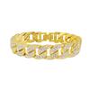 European and American Hip-hop Cuban Bracelet, Trendy Men's Style Nightclub Couple Bracelet