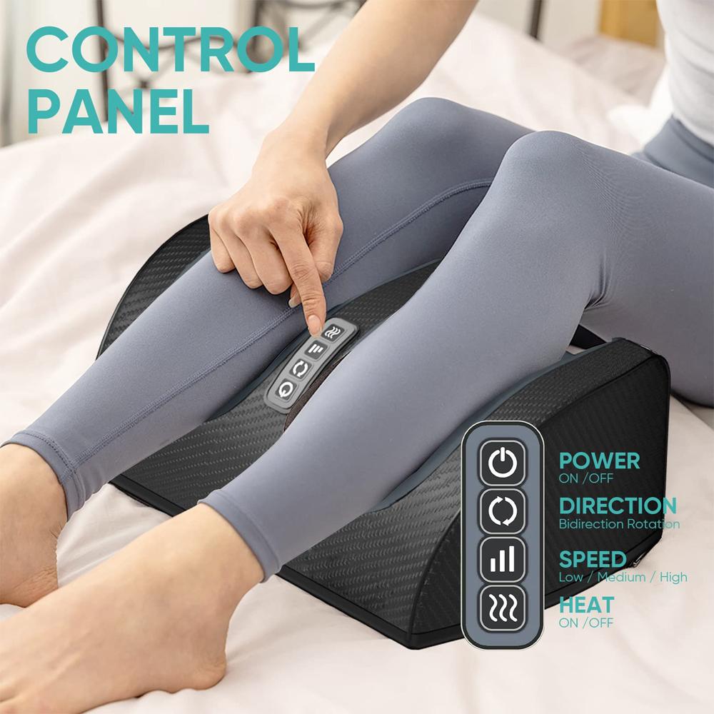 Foot MassagingTool Machine Shiatsu Foot Electric Calf MassagingTool With Heat Rolling Massage For Muscle Relaxation