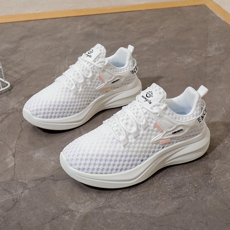 Fashion Summer Mesh Lightweight Running Shoes Women Jogging Casual Sneakers Ladies Fashion Non-Slip Fitness Tennis Outdoor Soft