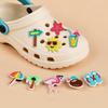 20pcs Summer Beach Theme Shoe Charms Flamingo Coconut Tree Aloha Hawaiian Birthday Party Decoration PVC DIY Shoe Bracelets Gifts