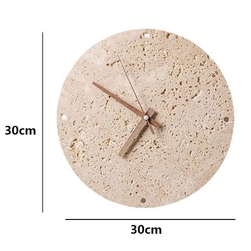 

Vintage Wall Clock Nordic Circle Living Room Decoration Clocks Modern House Interior Ornaments Wall Clock Creative Design Clocks