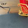 Magnetic Levitating Santa Sleigh Floating Sleigh, Levitation Santa's Flying Ornament, Christmas Creative Holiday Decorations for Friends Display Home,