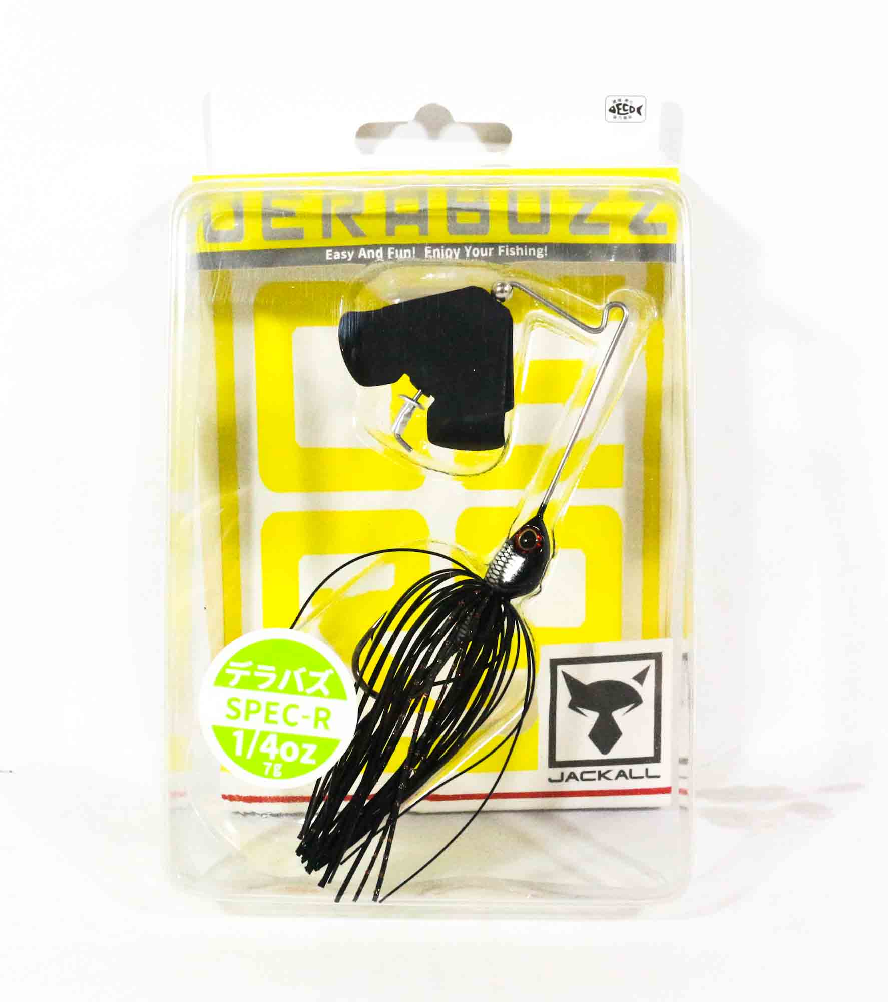 

Jackall Derabuzz Spec-R 1/4 oz Buzz Bait Sinking Lure Dera Black (9350)