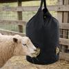 Durable Large Capacity Hay Storage Bag Breathable Moisture-proof Horse Hay Bag Hanging Oxford Cloth Hay Feed Bag Horse Care