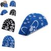 Knit Acrylic Hat With Paw Print Design For Casual Winter Wear And Outdoor Sports