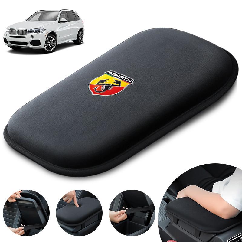 Car Armrest Box Pad Car Armrest Mat High Quality Accessory For Abarth 695 595 500 500c 500s 124 Spider PUNTO Panda Key Case Bag