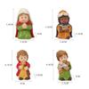 1Set Little People Toddler Toy Nativity Set Kids Pretend Play Set For Christmas Decoration Kids Xmas  Year Gift