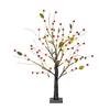 22" Berry Blossom Twinkling Tree with Lights 24 LED Lighted Branches Artificial Christmas Tabletop Bonsai Lamp for Living Room Bedroom Home Decor