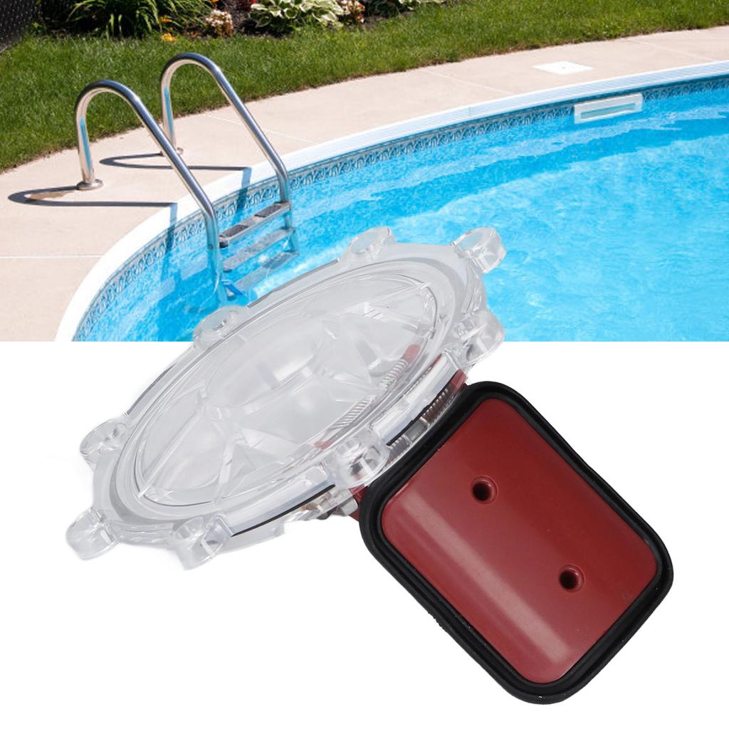 Pool 7056 Check Valve Cover, Pool Check Valve Cover with Flapper Assembly, Replacement Spring Check Valve Cover with Flapper Assembly Fits for 7235 72