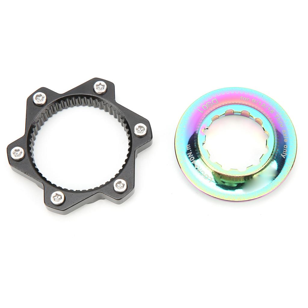 MEIJUN Bike Hub Center Lock Conversion Adapter Centerlock To 6?hole Adapter Conversion Kit