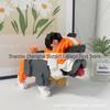 DIY Cross-Border Cartoon Corgi Building Blocks Puzzle Toy Set