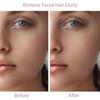 2025 Latest Model  Women's Facial Hair Remover Battery Powered with 2 Replacement Heads, Women's Facial Shaver for Peach Fuzz Upper Lip, Chin, Wom