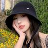 Summer Hat Women's Fashion Knitted Sweet Small Clear Bucket Hat Summer Sunshade Sun Hat