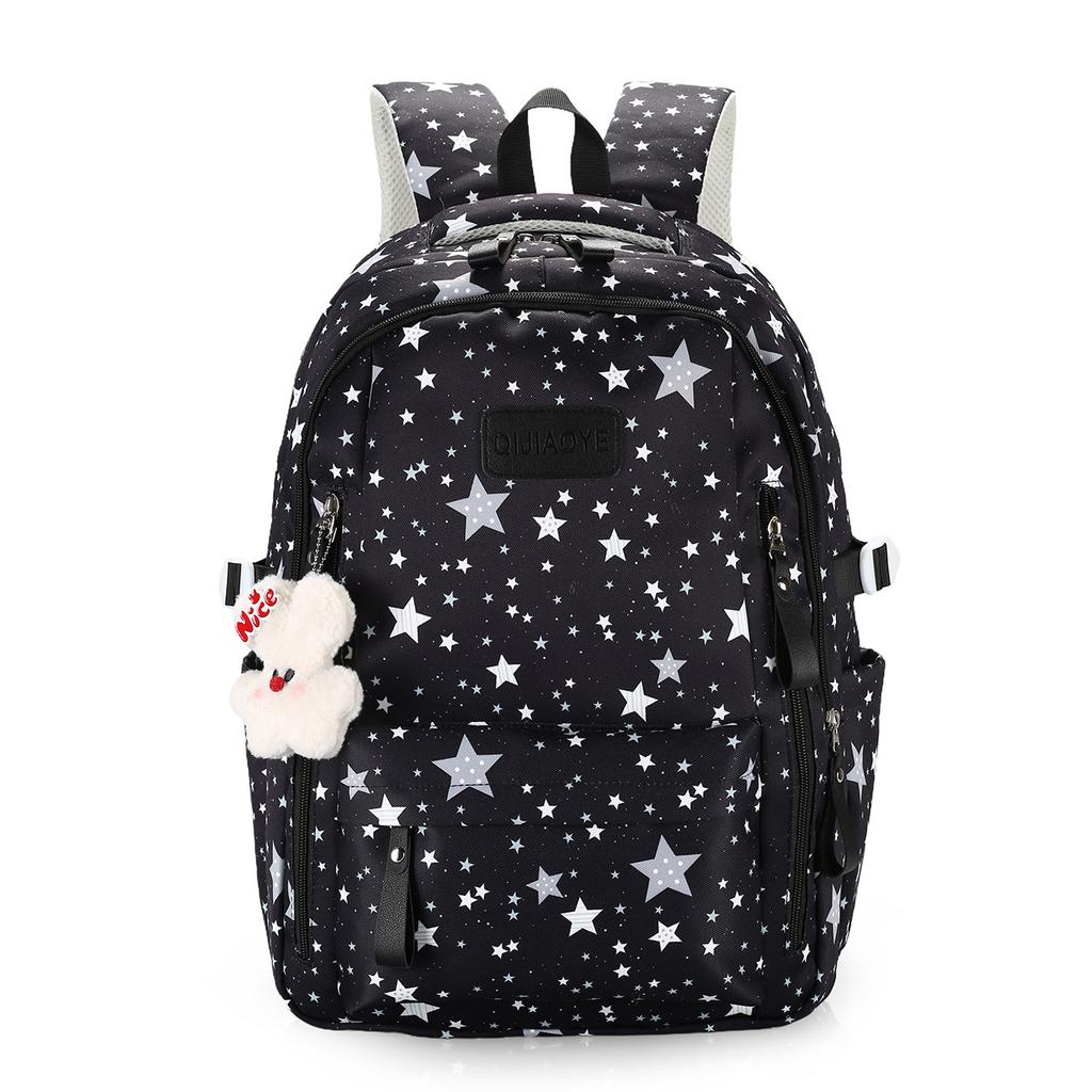 Schoolbag College Light Cute School Bag Junior High School Girl High School Student Backpack College Student Travel Commuter Backpack