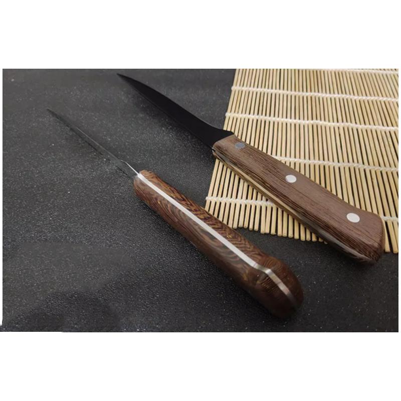 Stainless Steel Boning Knife Sushi Knife Kitchen Utility Knives Meat Bone Fruit Vegetables Cutter Tool