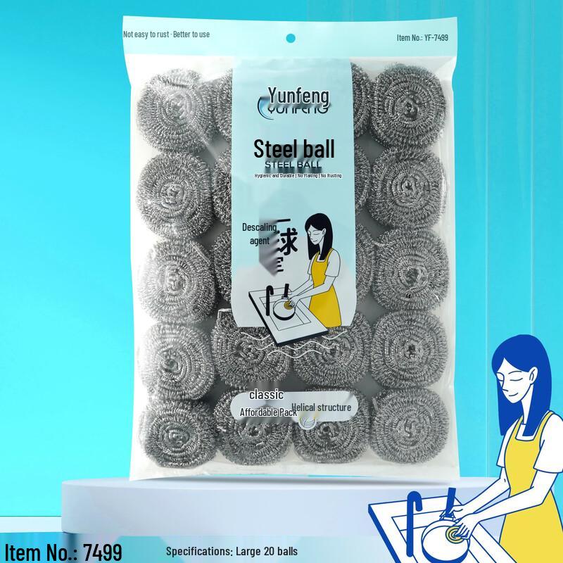 Lazy Rabbit Leju Steel Wool Scrubber Packs
