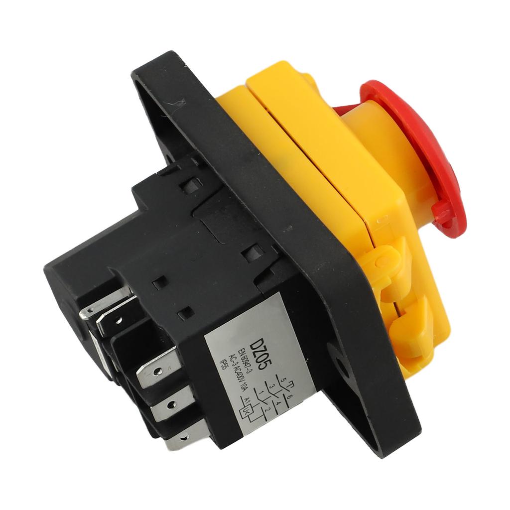 7 Pin Switch Waterproof Switch Easy Installation High-Quality Materials For Industrial Power Tools Industrial Machine Pushbutton