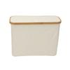 Toilet Paper Storage Basket 12 Roll Capacity Foldable Non Slip Bathroom Paper Holder with Cover and
