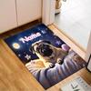 Custom Name Bulldog Comfortably Rug for Living Room, Game Rooms, Office, Bedroom, Floor Mat Playful Design, Fan Gifts Christmas Decor