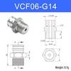 Vacuum Suction Cup Connector VM-G1 Threaded Barb Pneumatic Nozzle Adapter
