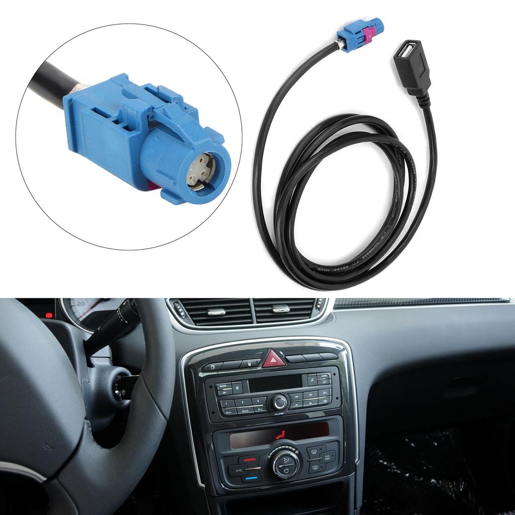 Host-Steuerbildschirm USB-Kabel für Peugeot 308 308s 408 Ersatz-Host-USB-Kabel Leitung Verbindungsleitung Autozubehör