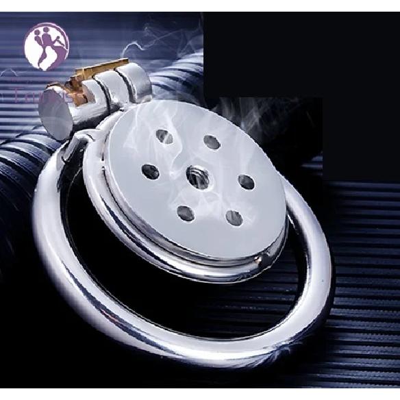 Stainless Steel Bee Hole Chastity Lock Adult Bondage Product Male Wear Ascetic Camouflage Sex Toy Chastity Device Chastity Lock