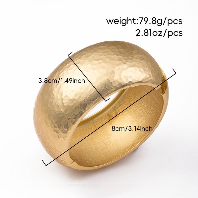 

Весенний браслет Ювелирные изделия Мода Круглый Открытый браслет Сплав Широкая версия Античное золото Ювелирные изделия Женские