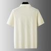 Dibinze Men's Plus Size Short Sleeve Polo Shirt