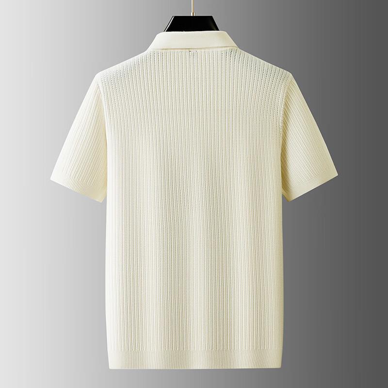 Dibinze Men's Plus Size Short Sleeve Polo Shirt