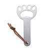 Creative Cat Paw Beer Bottle Opener, Household Love Wood Vertical Cute Bottle Opener, Personalized Lanyard Screwdriver