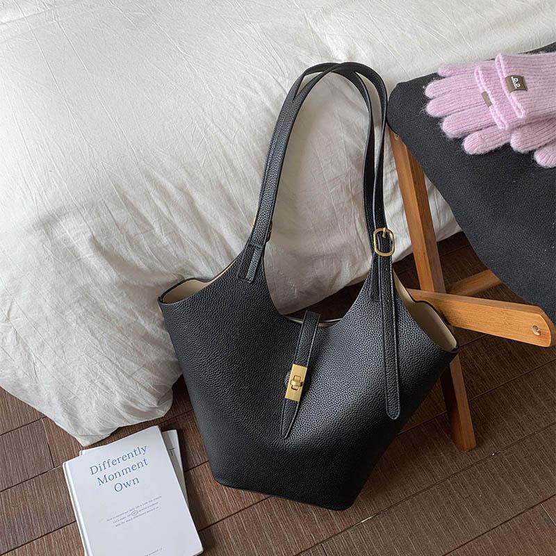 Maillard Bag Women's New Trendy Fashion Popular Shoulder Bag Large Capacity Tote Bag Autumn Commuter Bag
