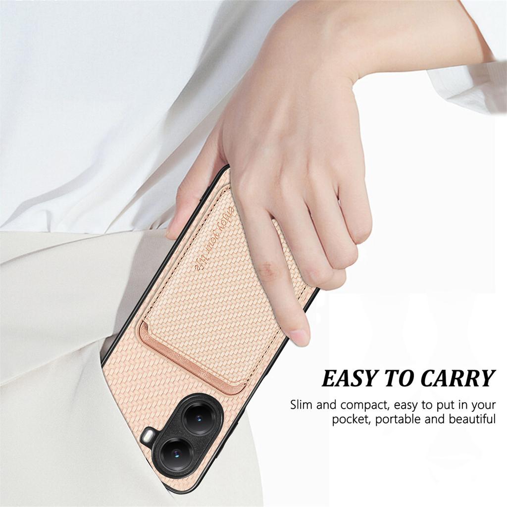 For Xiaomi Poco X7 Pro 5G/Xiaomi Redmi Turbo 4 5G Case Magnetic Detachable Card Holder Phone Back Cover