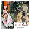 1 Paar Motorradhelm Katzenohr Dekoration Klebstoff Roller Radfahren Fahrrad Motorrad Skateboard Helm Dekorative Ohr Helm Zubehör