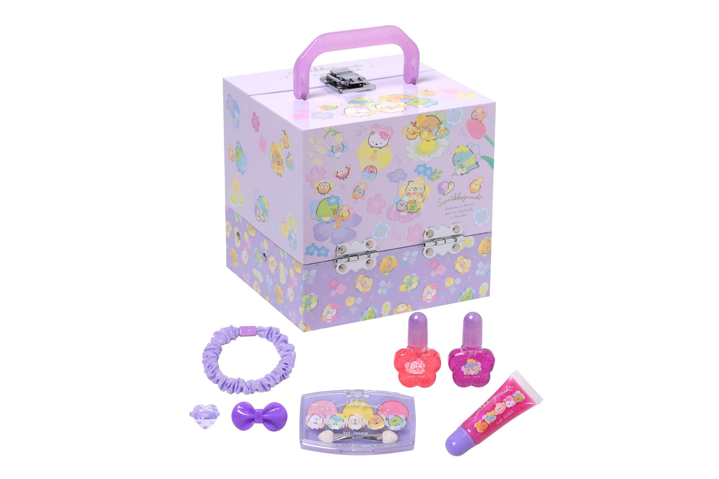

Race Sumikko Gurashi Mini Vanity Makeup Box Purple Ages Cosmetics Accessories 231035 6+