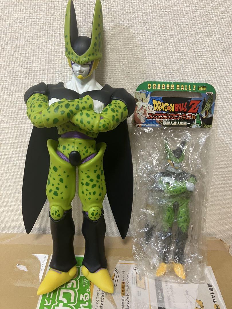 

[USED] Dragon Ball Cell Big Size Soft Vinyl Figure Collectible Soft Vinyl Figure