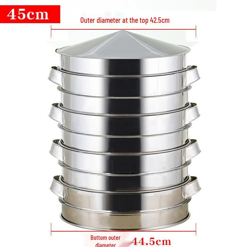 Yingtang 4-Tier Stainless Steel Steamer Pot