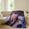 Love and Deepspace Xavier Blanket For Sofa Office Bed Plane Travel Sleep Read Relax Camping Soft And Warm