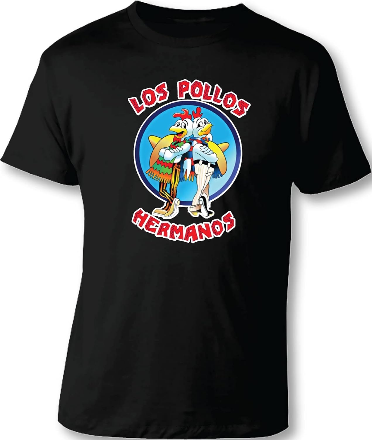 Men T Shirt Los Pollos Hermanos Breaking Bad Walter White Men T Shirt Cult 3XL чёрный