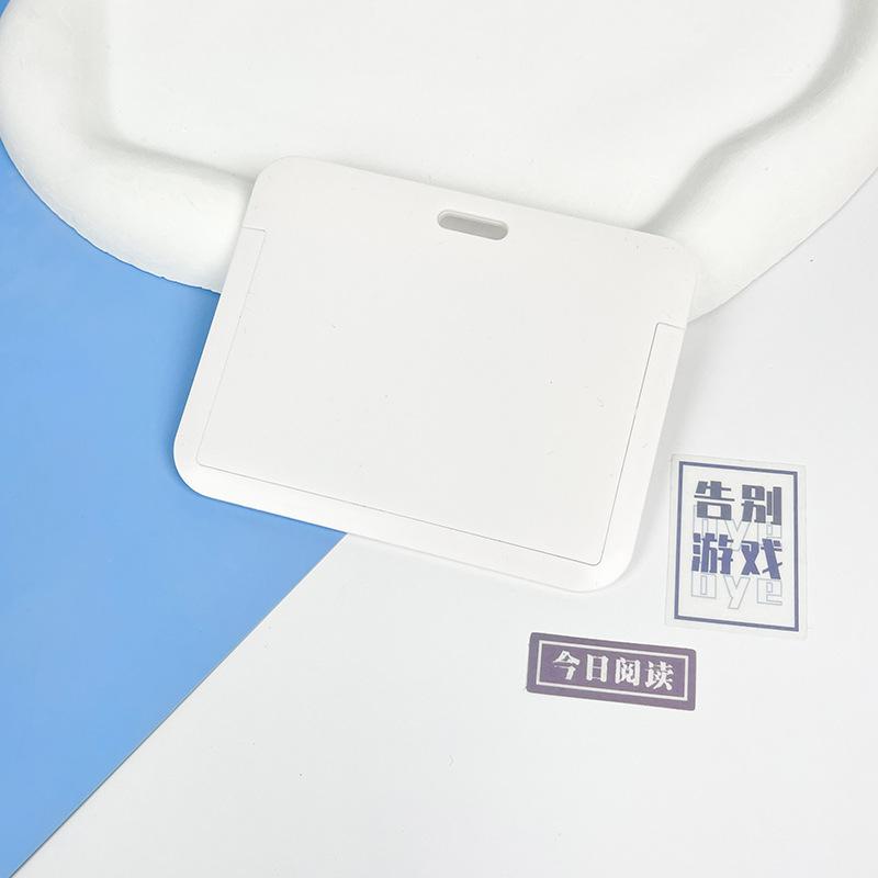 Wasserdichte Kreditkartenhülle, Bankausweishülle, Schutz der transparenten Kartenhülle, Studentenausweis, Bus-Visitenkartenhalter