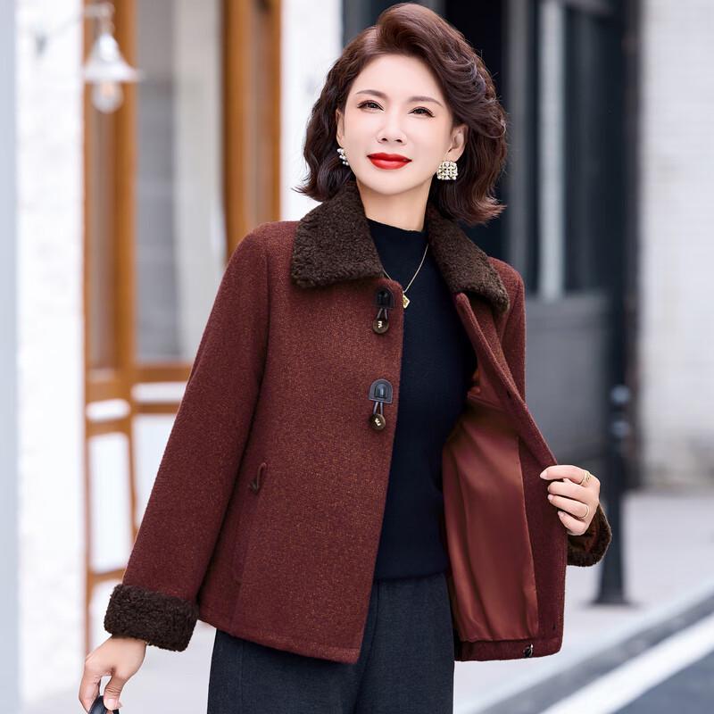 Women's 2025 Padded Fleece Short Winter Coat