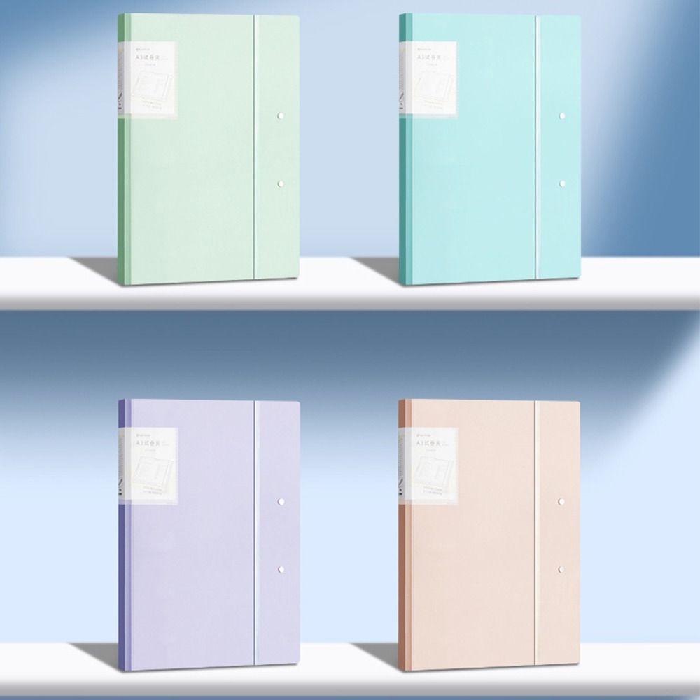 Strap Test Paper Collection Book Multifunction Classification Organizer Durable Clipboard  Student